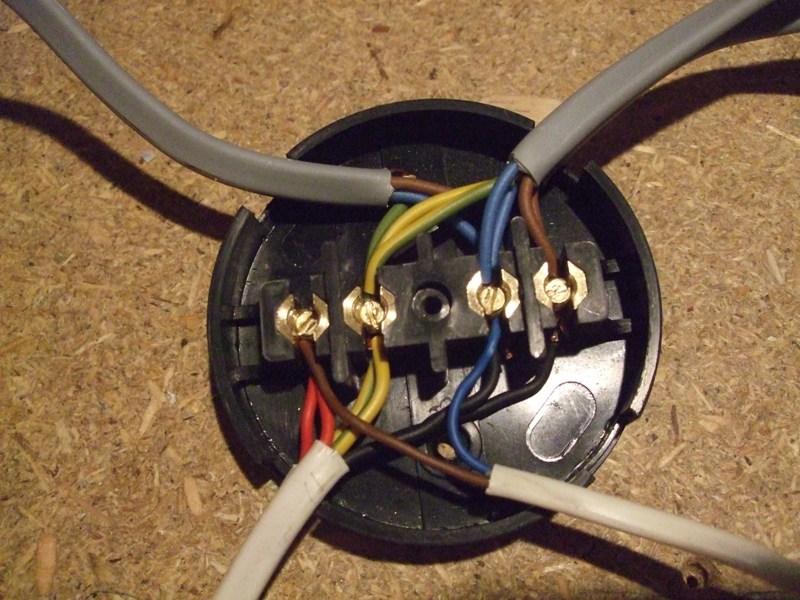 Junction box in loft