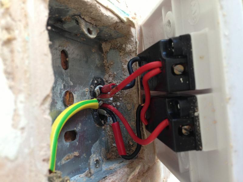 Kitchen light switch