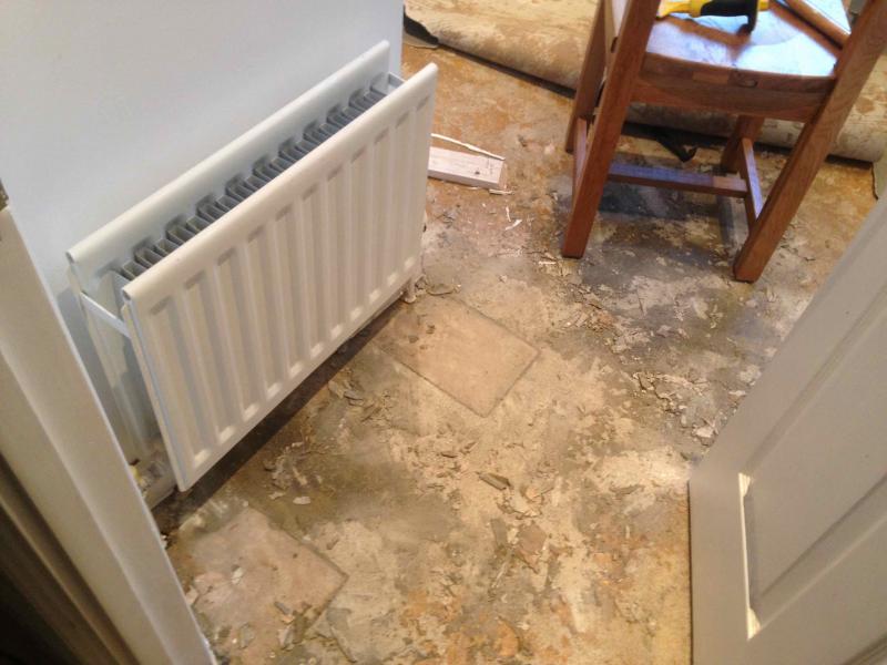 Kitchen substrate for tiling