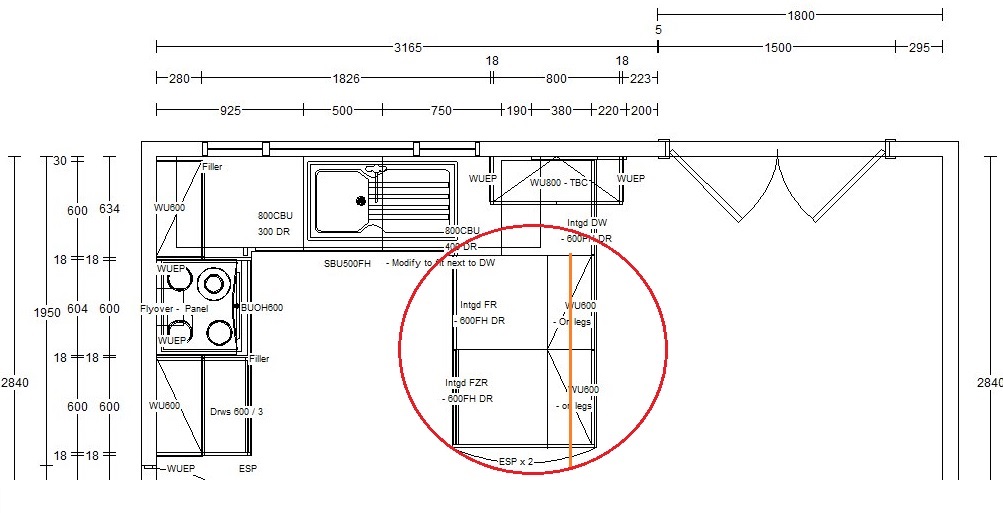 Kitchen Plinth distance / depth from front? DIYnot Forums