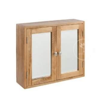 Lansdown Oak Double Bathroom Cabinet