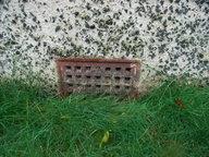 LAWN BUILT UP TOO HIGH