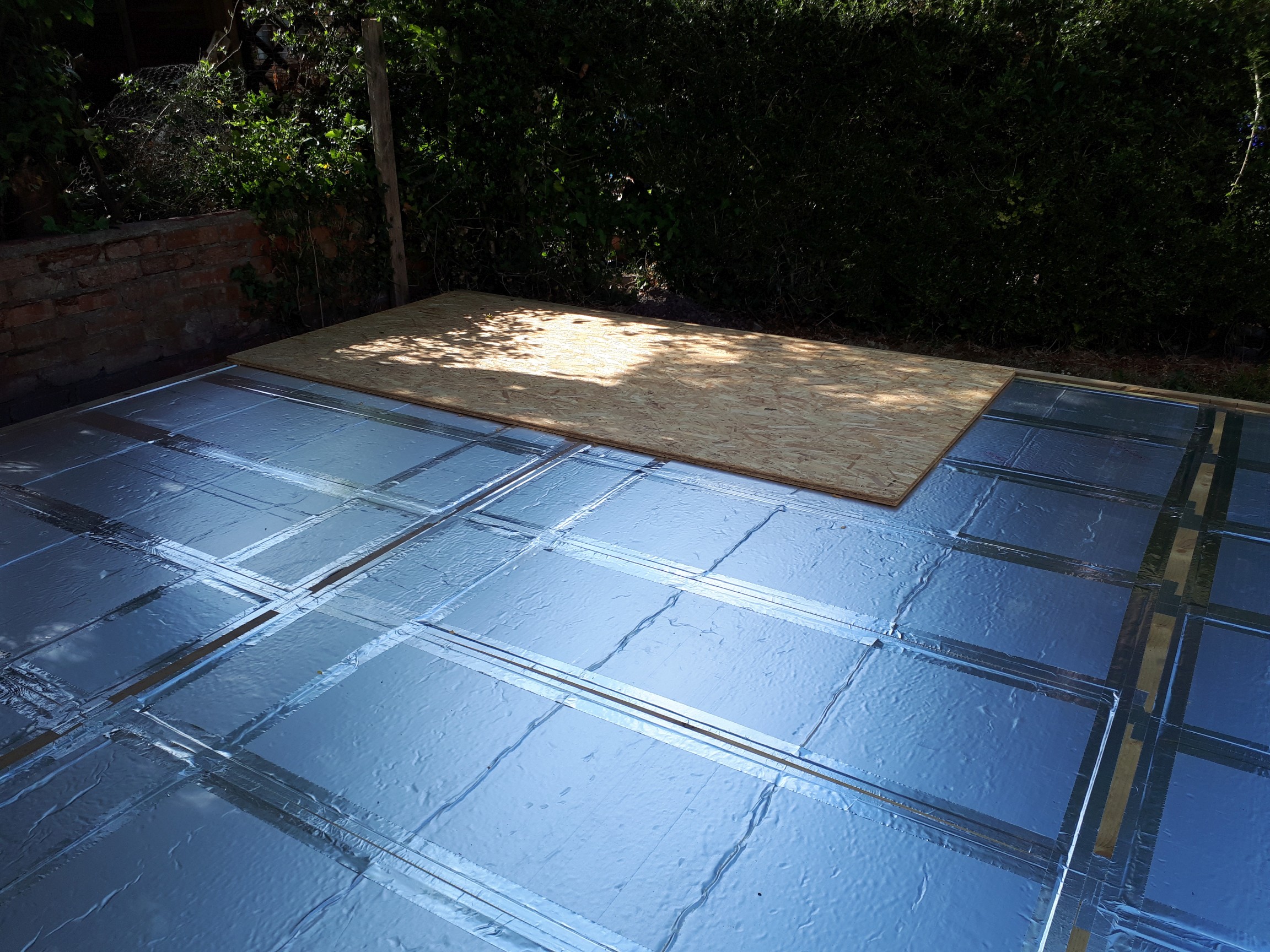 laying it out carefully