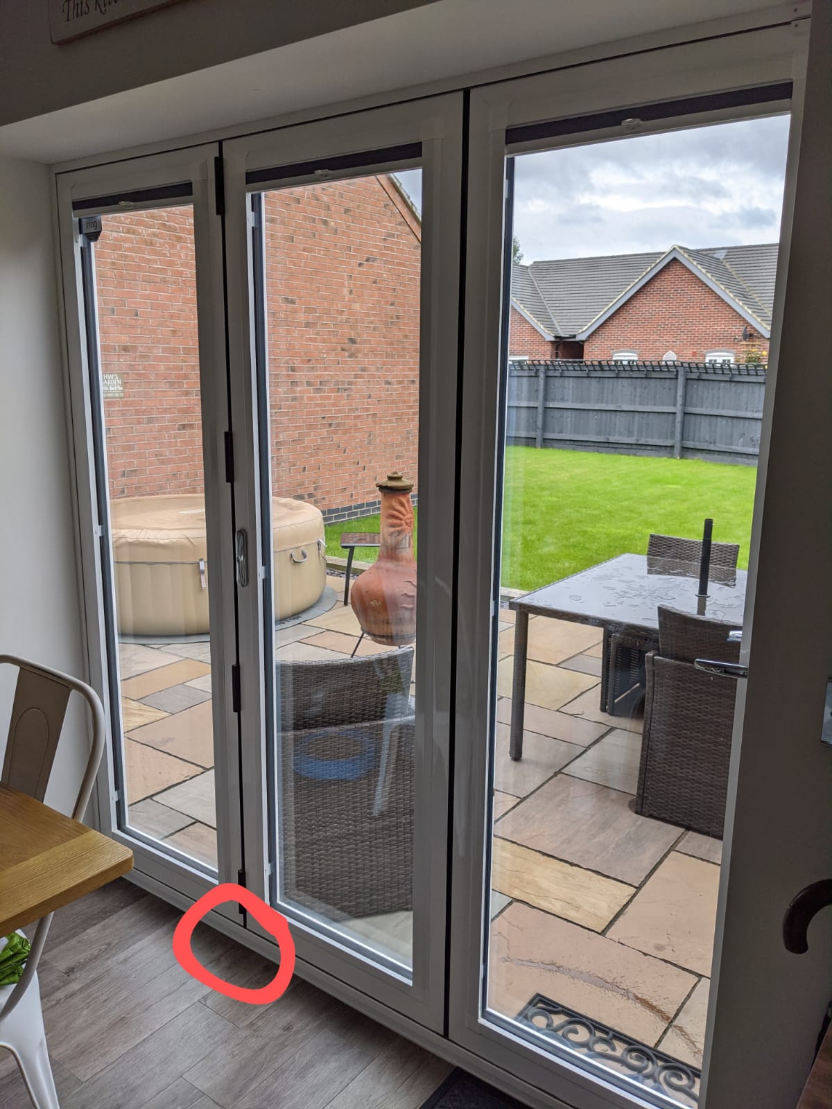 Bifold Door Leaking and Defying Gravity! DIYnot Forums