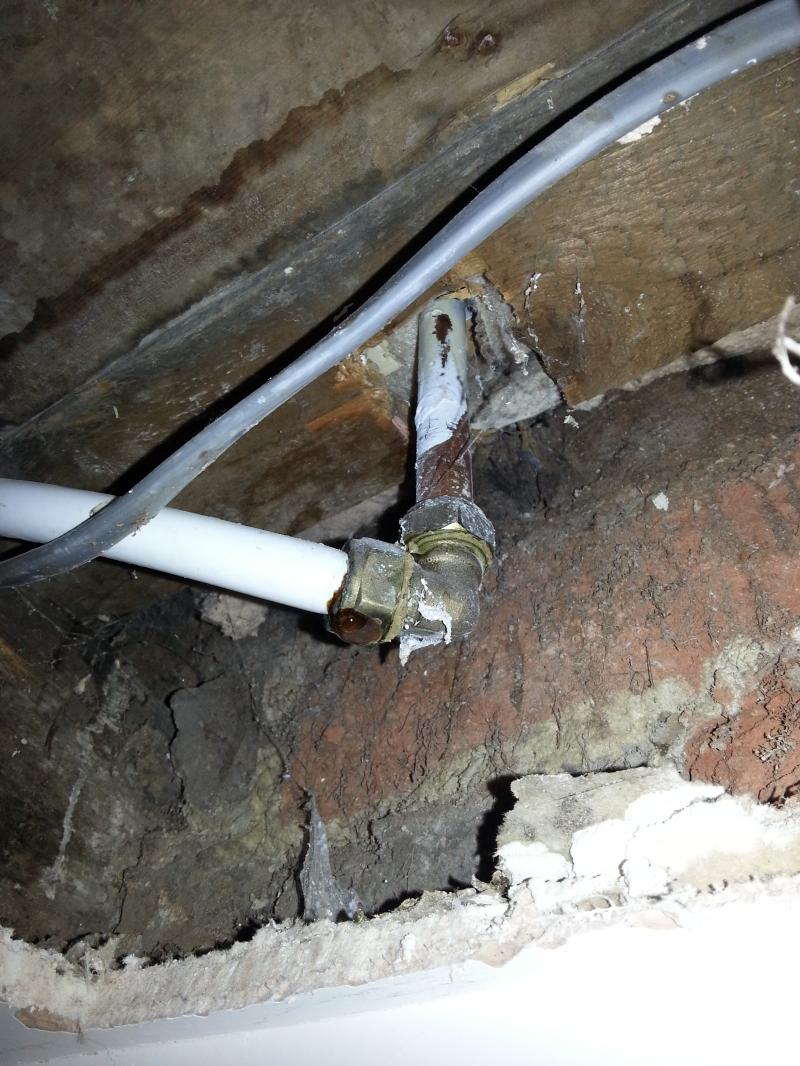 Leaking CH pipe Compression and pushfit mismatch? DIYnot Forums