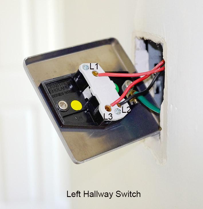 Left Hallway Switch