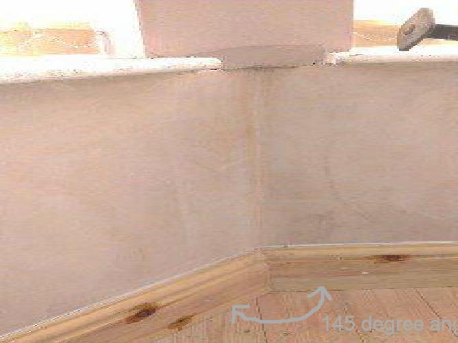 Left side of front window