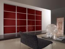 Linear Red Glass
