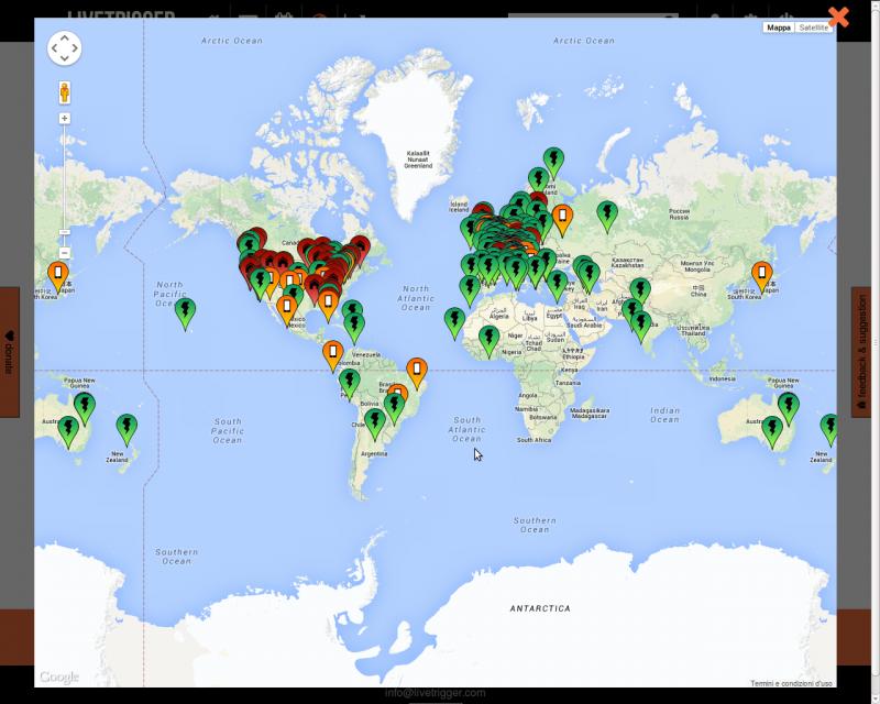 LIVETRIGGER.COM MAP