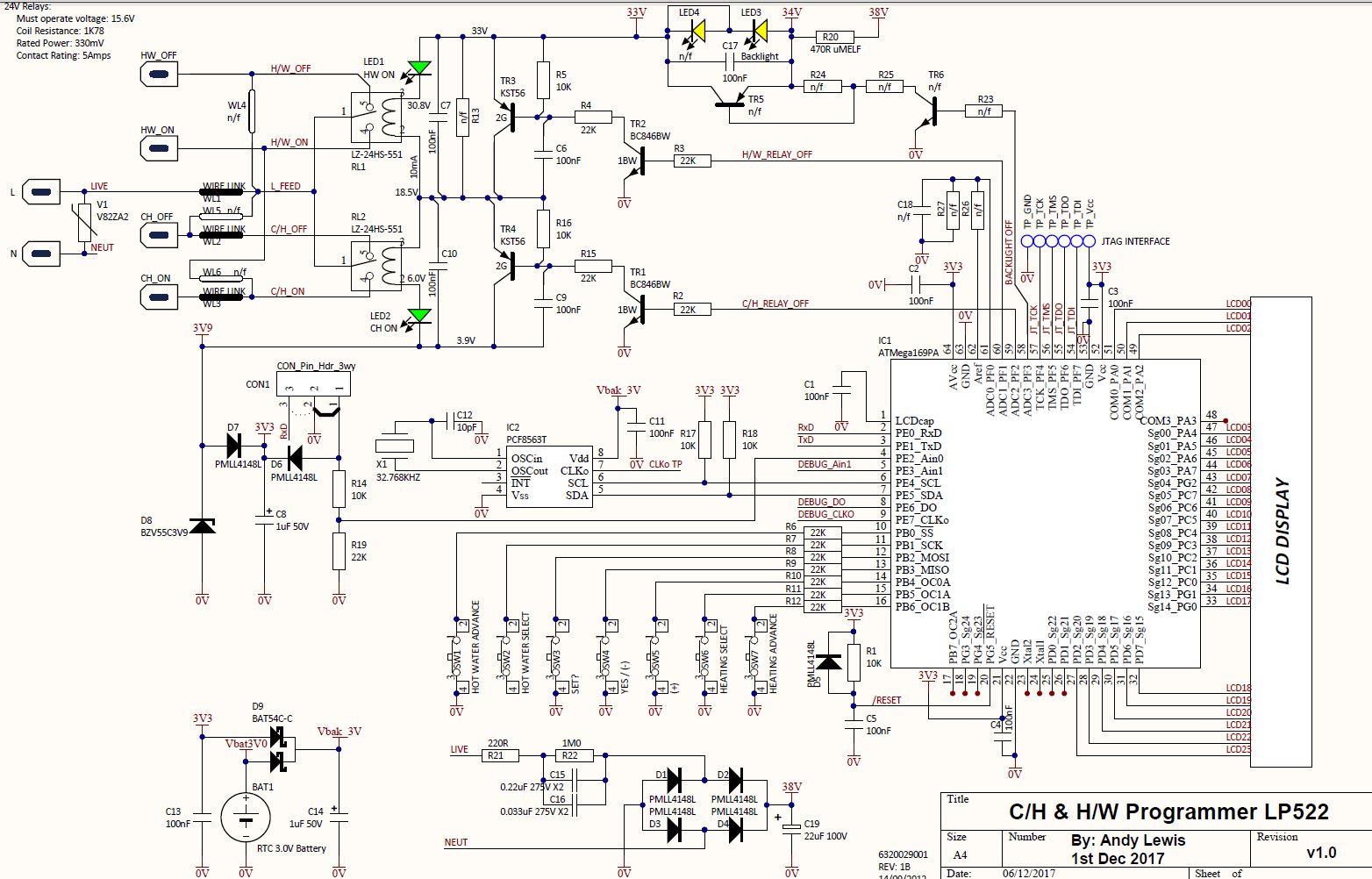 LP522 CH HW Programmer