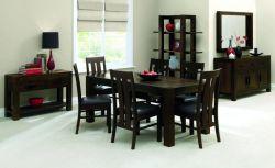 Lyon Oak 110cm End Extension Table & 4 SLT Cha