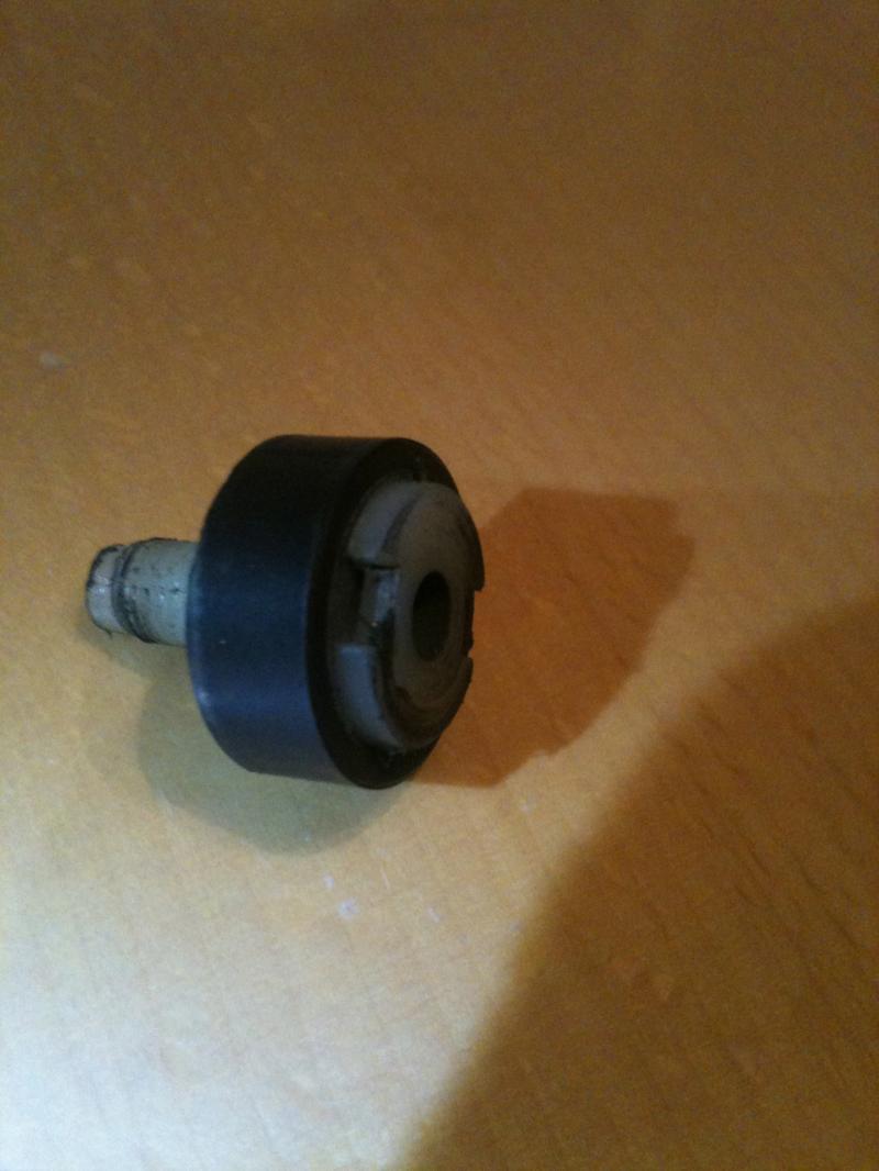 Magnet around plastic centre