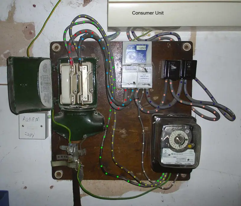 Understanding my Electricity Main Board | DIYnot Forums house meter box wiring diagram 