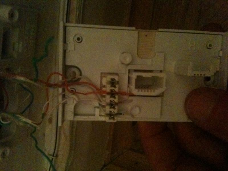 Master socket downstairs