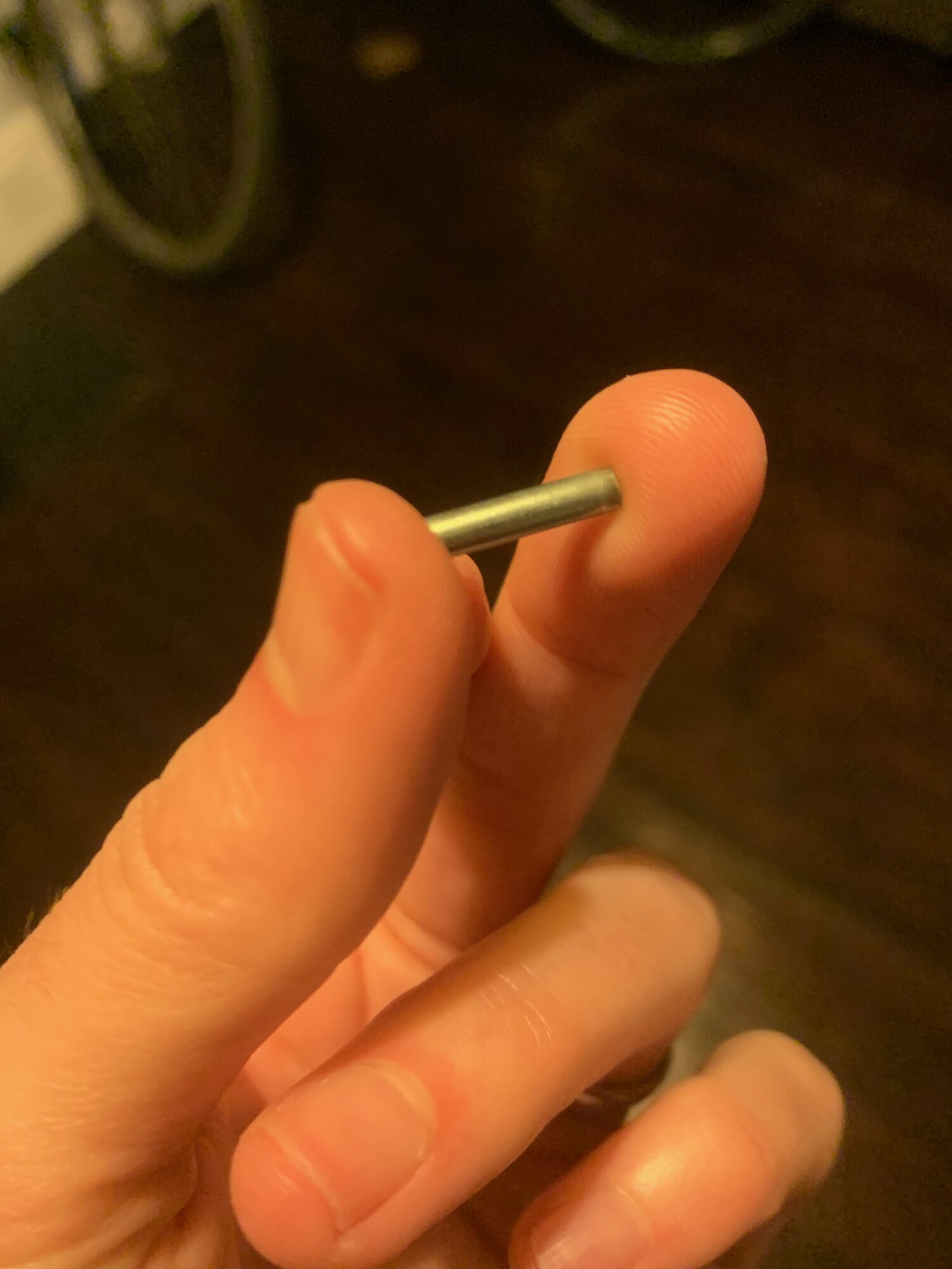 Metal pin from Era night latch