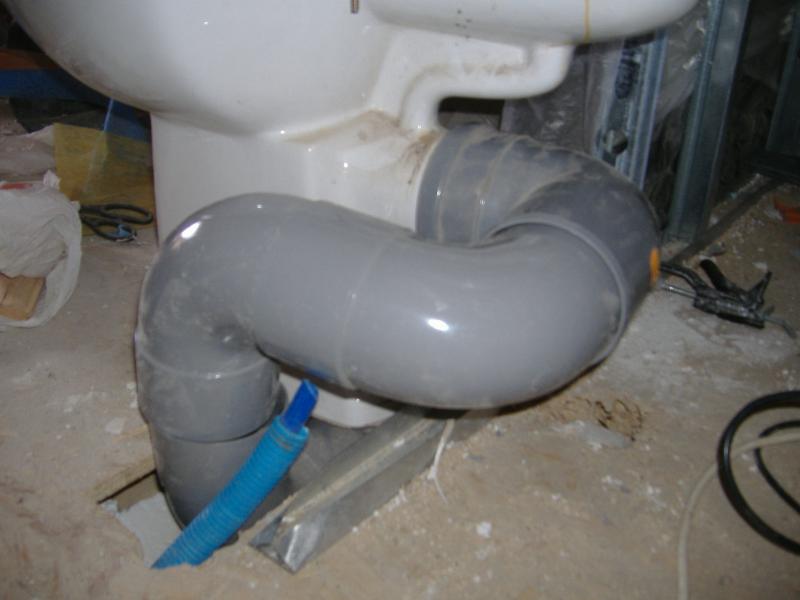 Mock-up of 3 x 90 elbows