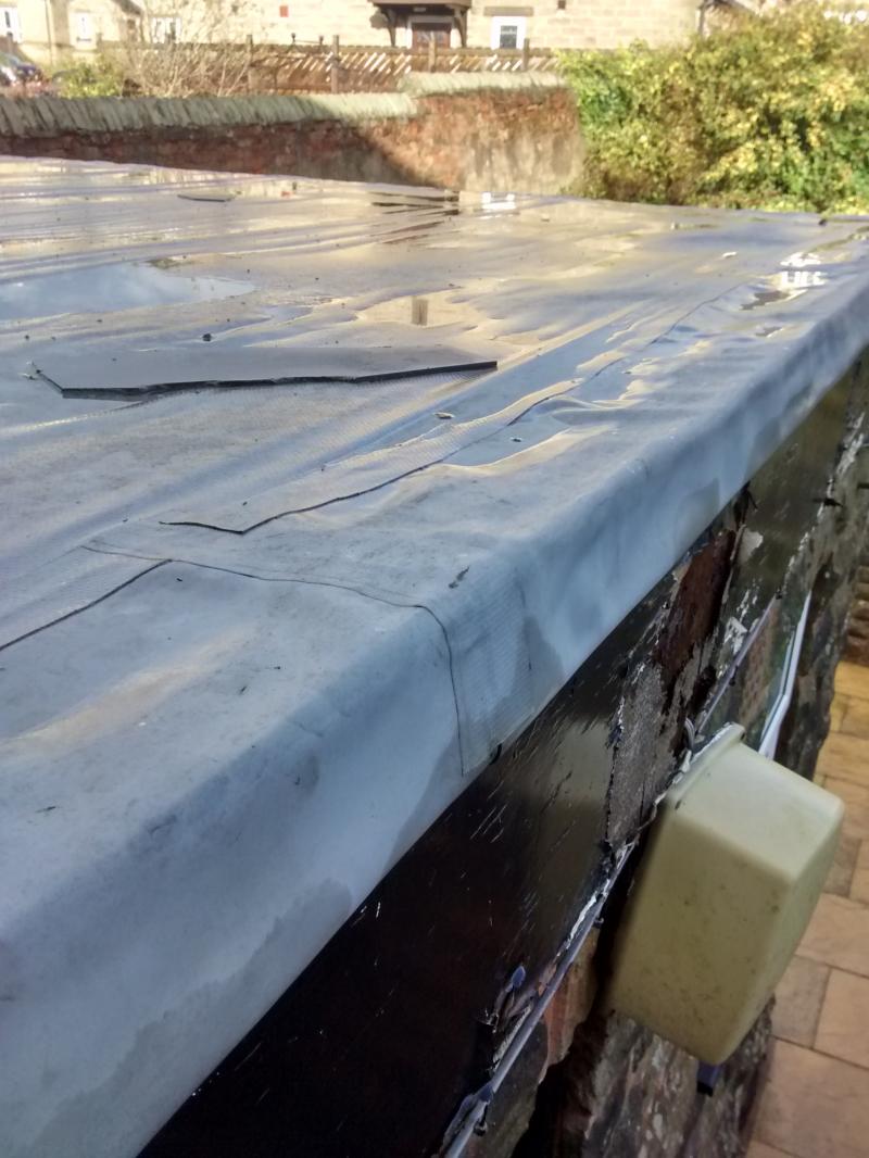 Mystery flat roofing Membrane