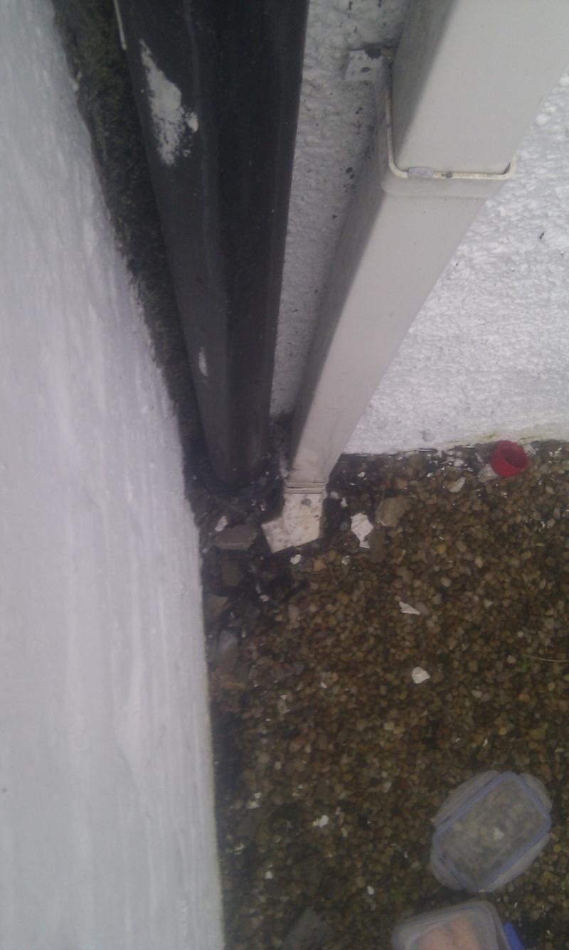 Neighbour's Conservatory Downpipe