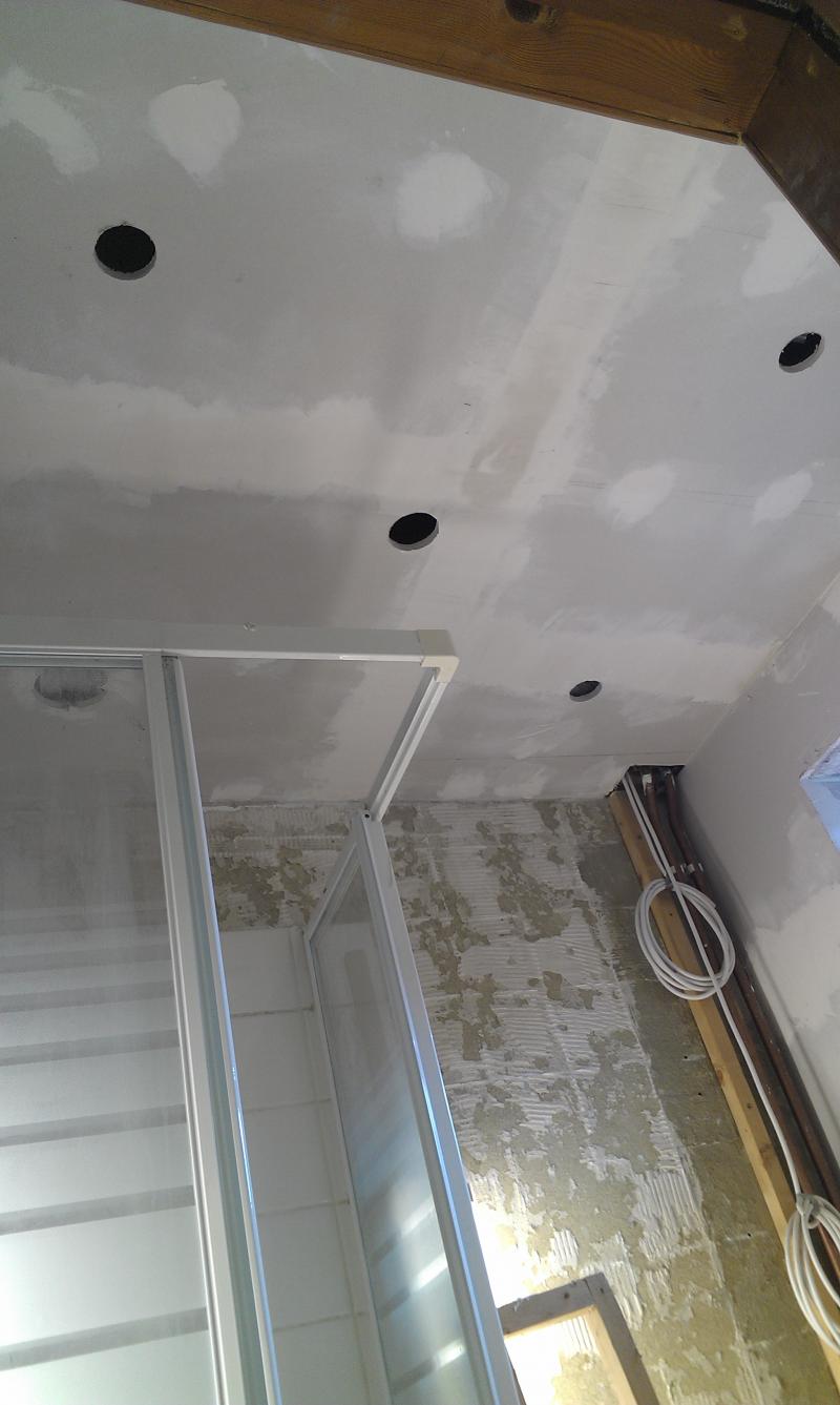 New MF ceiling Taped & Jointed