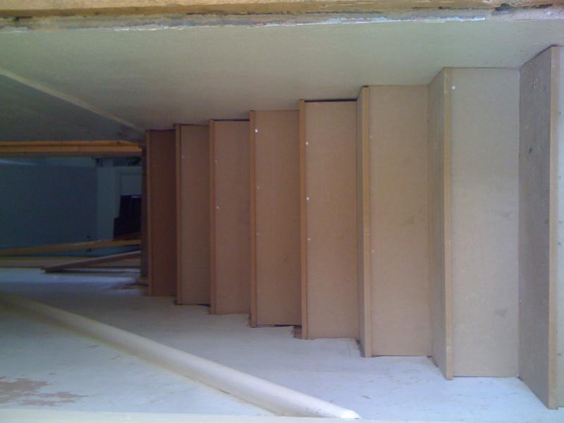 New stairs looking down
