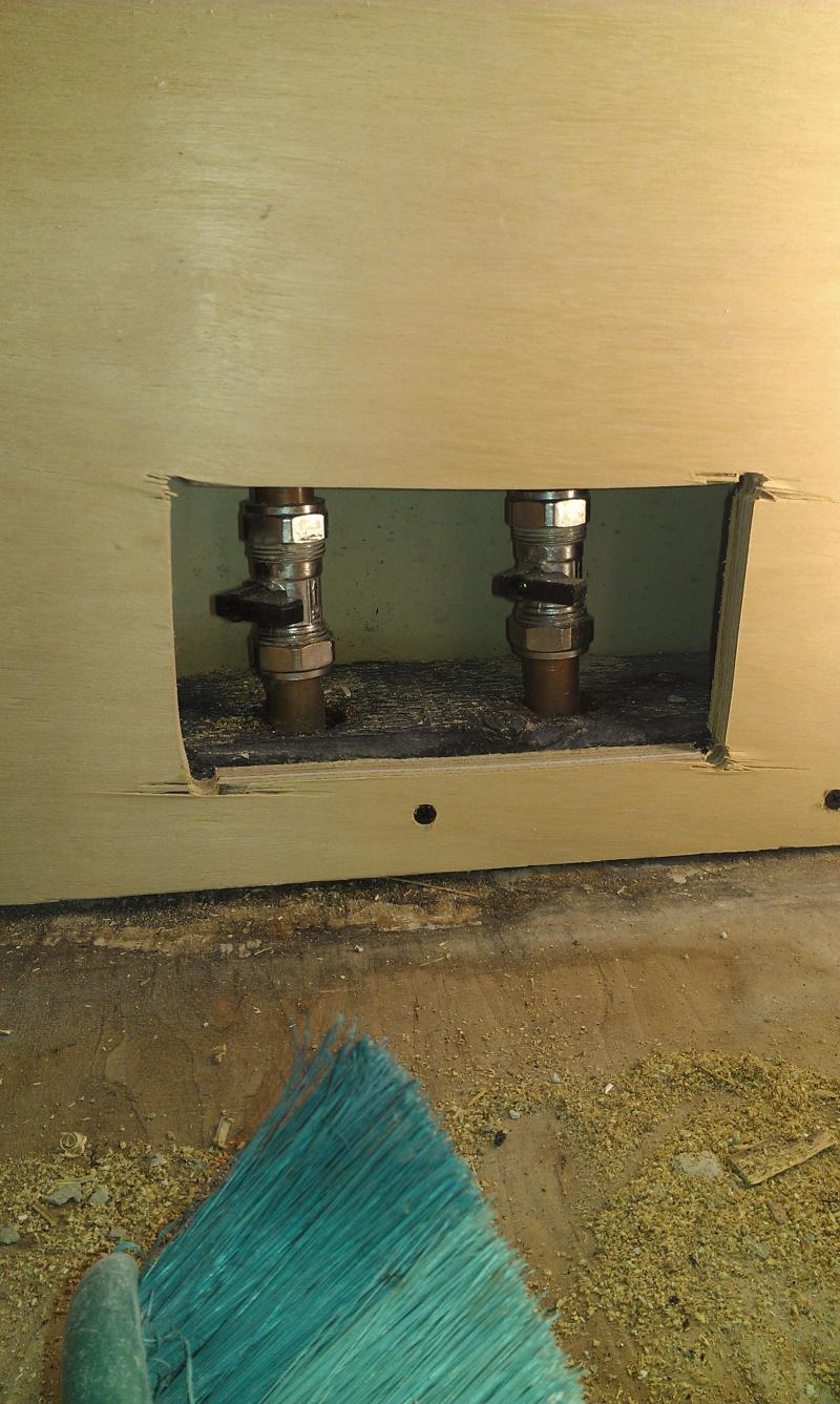 New Valves for shower