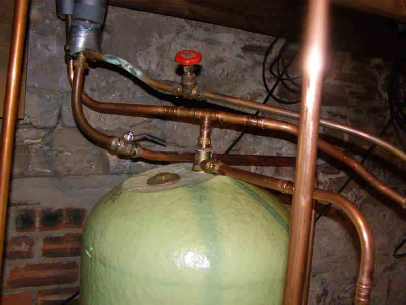 no hot water but hot rads