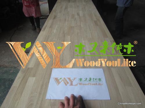 Oak kitchen wooden Worktop Oak wood for Worktops O