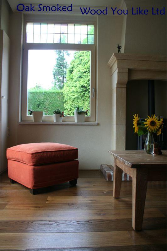 Oak Rustic Smoked & Oiled