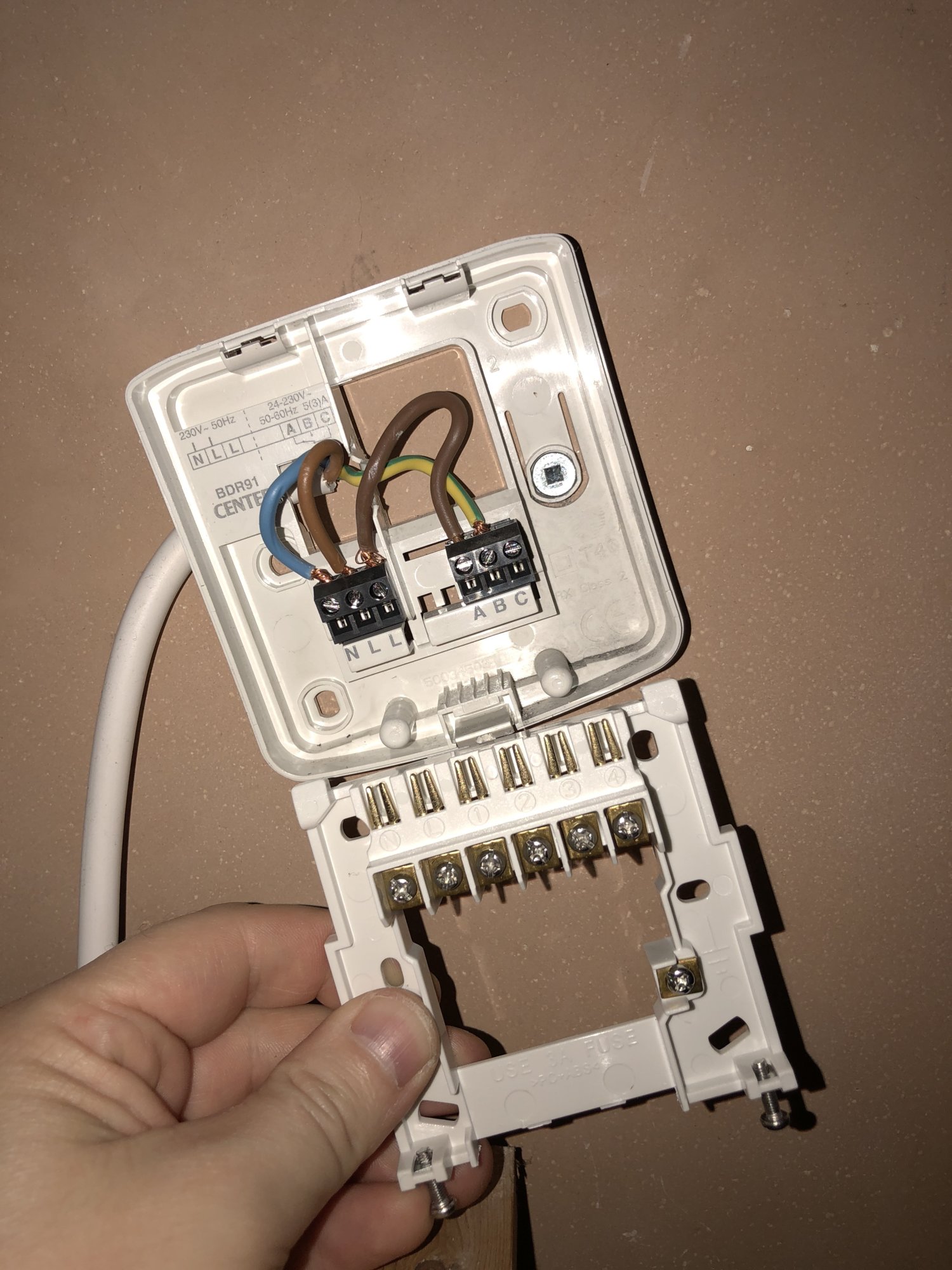 Old and new receiver