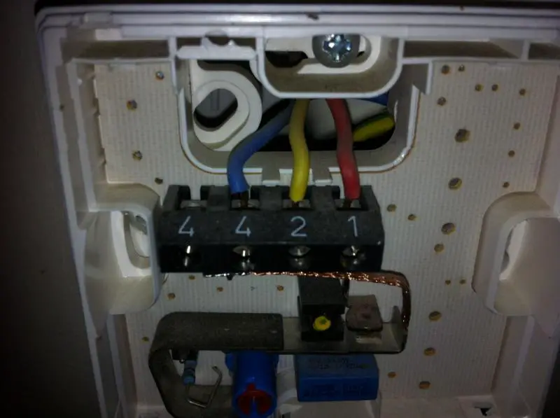 Old Potterton Thermostat Wiring