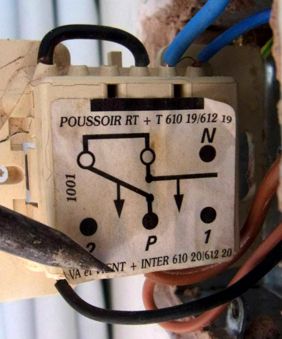 Old Switch Back wiring Diagram