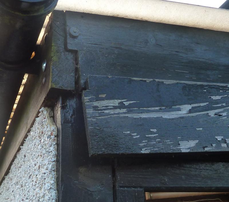 Outside back corner join