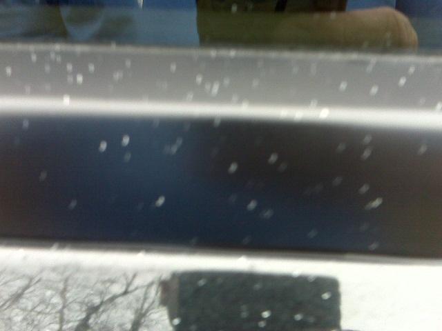 overspray on belt molding