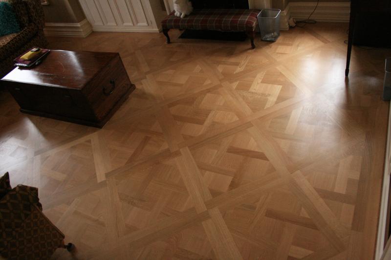 Parquet Design Hackfort in Oak Prime
