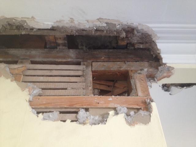 Pic2 - close up of beams in same roof/wall