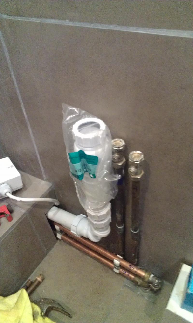 Pipes for sink