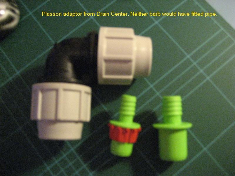 Plasson Adaptor