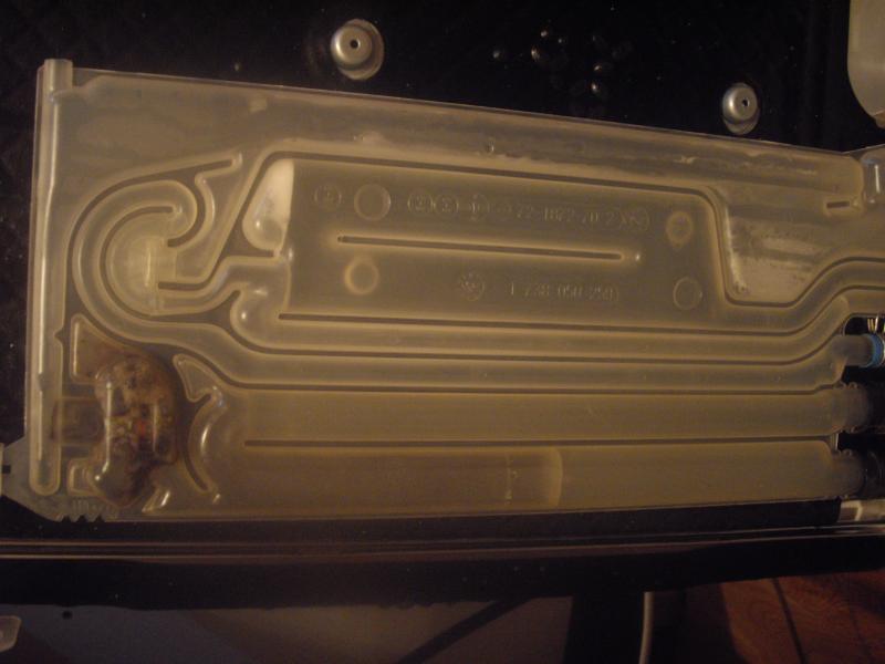 Pre clean black deposit