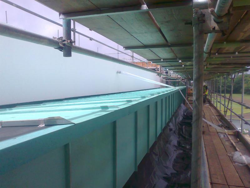 Pre weathered copper