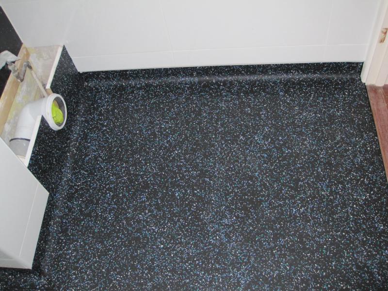 Professionally laid floor covering