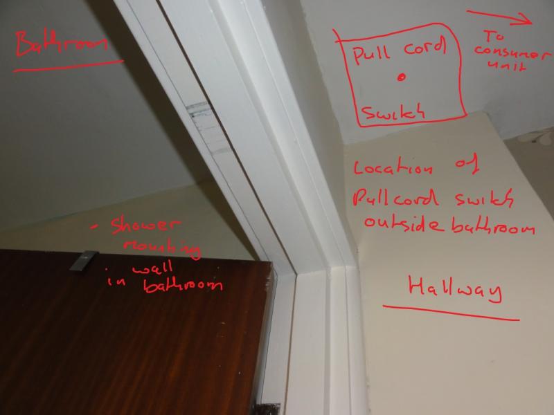 Proposed pullcord location.