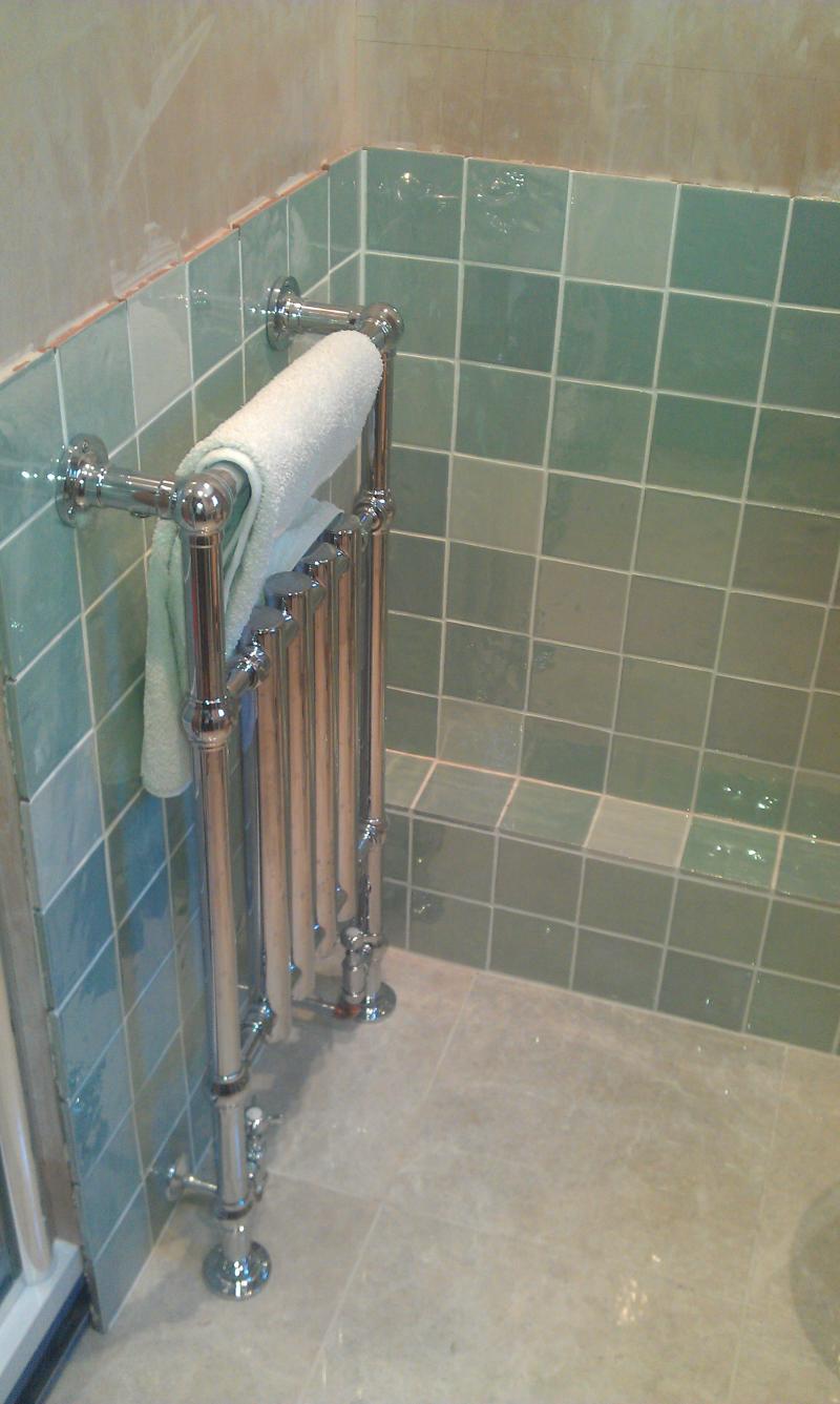 Radiator/towel rail. Done!