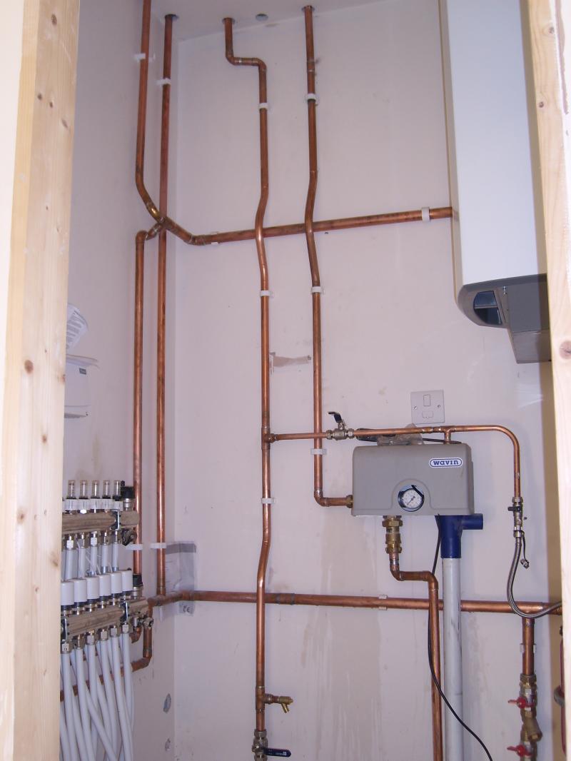 rain water harvesting and underfloor