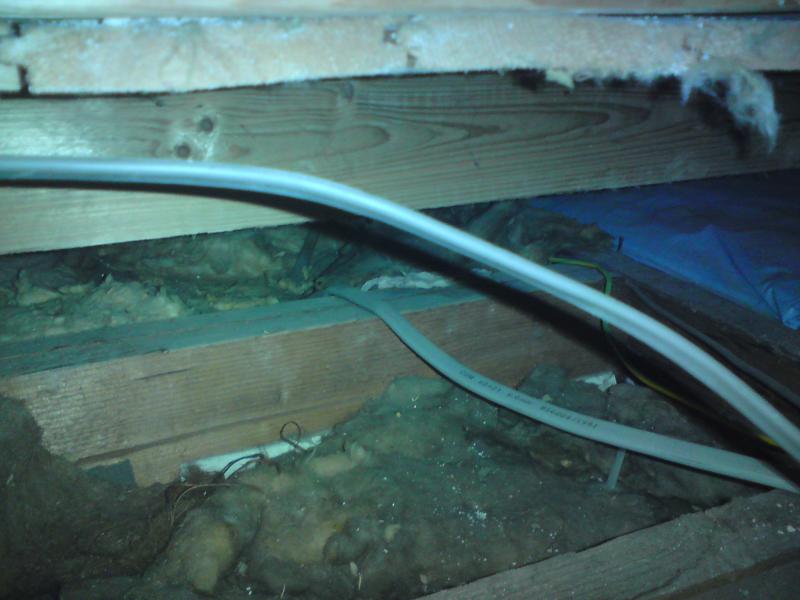 Raised floor above joists