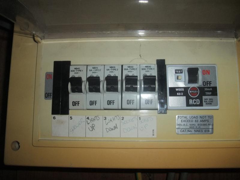 RCD unit.