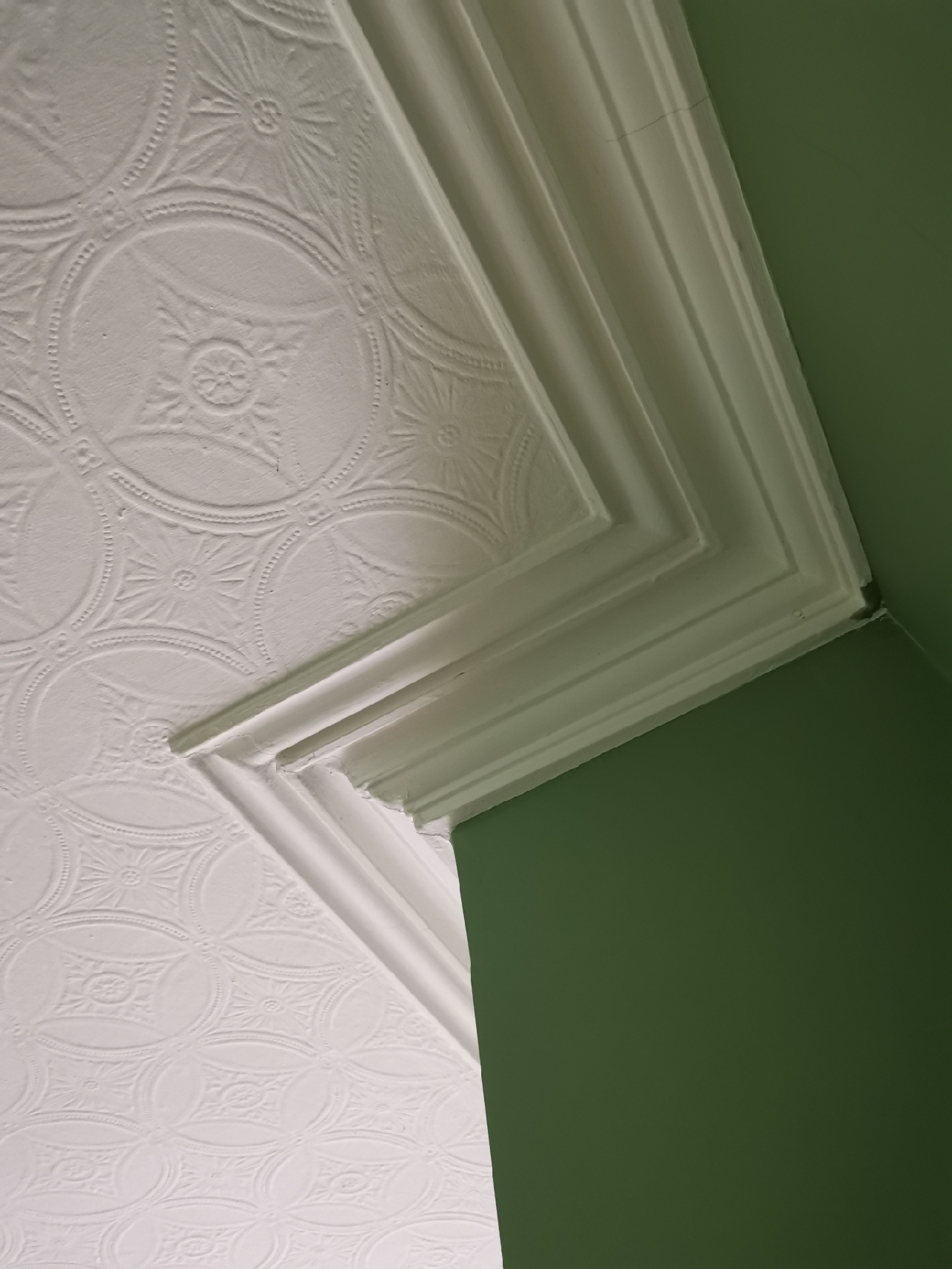 Rear room cornice