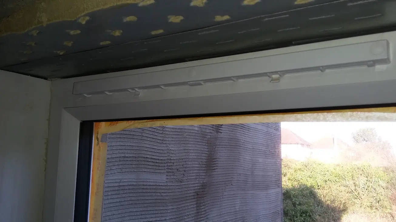 Rear Window - Is Trickle Vent Too High To Fit Plasterboard?