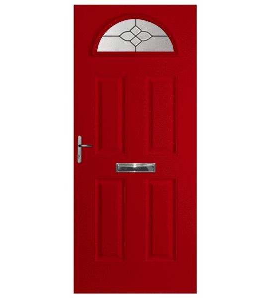 Red Battersea Composite Door (Elegance)