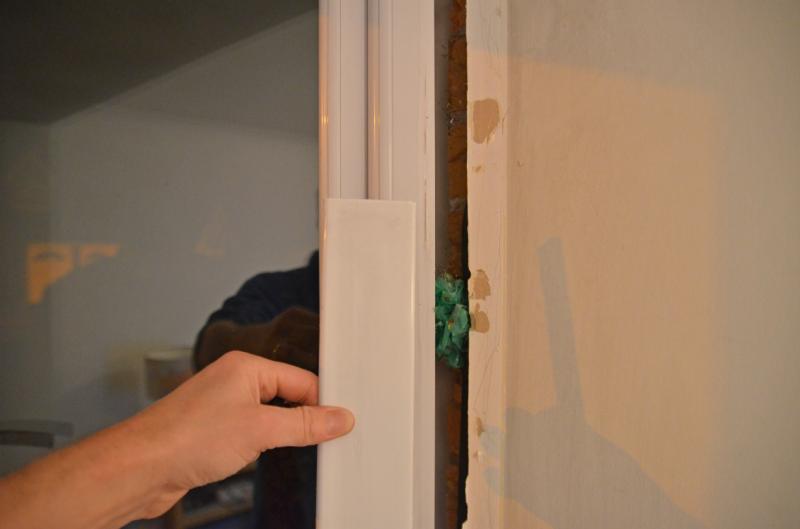 RHS showing removed trim