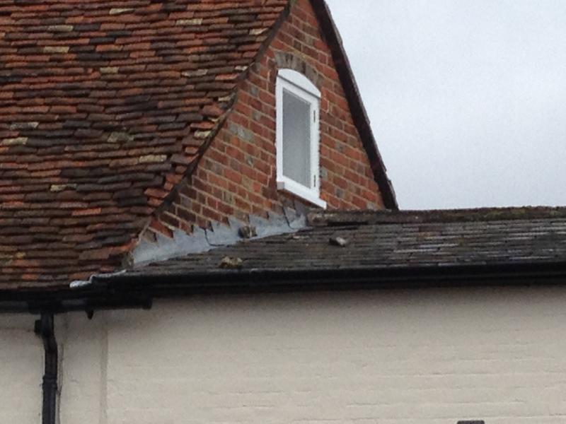 Roof partial collapse